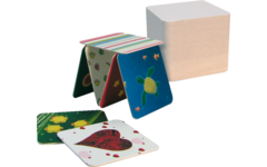 Onderzetters karton vierkant 9,3 x 9,3 cm, 100 stuks