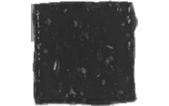 Glasmozaïek zwart vierkant 1 x 1 cm, 300 stuks