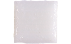 Glasmozaïek wit vierkant 1 x 1 cm, 300 stuks