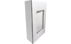 Fotolijst karton staand 18 x 27 cm, 24 stuks