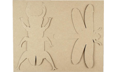 PlayMais® MOSAIC aanvulset insecten sculpturen, 10 stuks