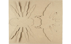 PlayMais® MOSAIC aanvulset insecten sculpturen, 10 stuks