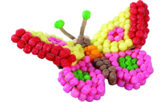 PlayMais® MOSAIC aanvulset insecten sculpturen, 10 stuks