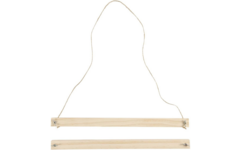 Posterhanger hout 33,5 cm, 2 delig