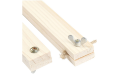 Posterhanger hout 33,5 cm, 2 delig
