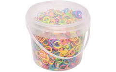 Loom bandjes assorti, 5000 stuks
