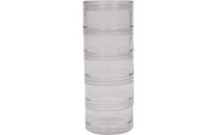 Schroeftoren opbergbakjes 30 x 50 mm, 5 delig