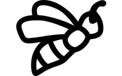 Glas in lood kader insecten 6 designs, 24 stuks