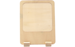 Fotolijst polaroid frame hout 13,5 x 10,5 cm, 6 stuks