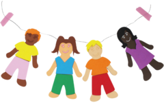 Foam wereldfamilie tussen de 2 en 14 cm, 237 stuks