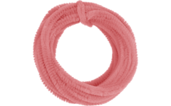 Chenilledraad 7 mtr x 9 mm roze