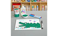 Glitter biologisch afbreekbaar 120 gram, groen