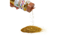 Glitter biologisch afbreekbaar 120 gram, goud