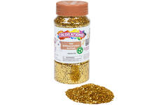 Glitter biologisch afbreekbaar 120 gram, goud