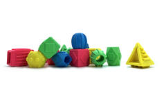 Senso patroonvormen/stempel 4 x 5 cm, 6 stuks