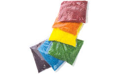 Speelrijst gekleurd assorti 6 x 450 gram (2,7 Kg)