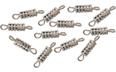 Draaisluiting 2 x 12 mm, 20 stuks