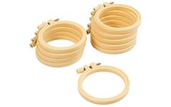 Borduurframe 9,5 cm, 10 stuks