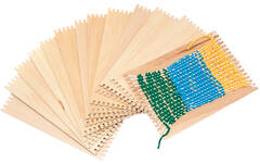 Weefraam hout, 12 stuks
