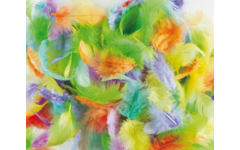 Verenmengeling 6 kleuren pastel 3-10 cm 10 gram