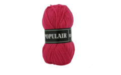 Breigaren populair acryl typisch roze 50 gram, 120 meter
