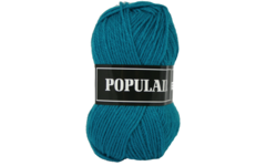 Breigaren populair acryl turkoois 50 gram, 120 meter