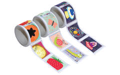 Postzegelstickers, 425 stuks