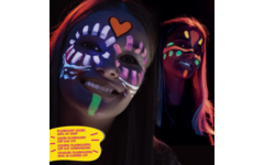 Mask-up schminkstiften Carioca fluor, 6 stuks