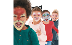 Mask-up schminkstiften Carioca party, 6 stuks