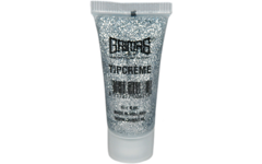 Tip creme glitter zilver , 8 ml