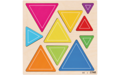 Rolf Puzzels - Reliëfpuzzelserie ontdek de grootte set 3, 3 stuks