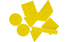Rolf More - Hamertje tik Geo figurenset, 144 stuks