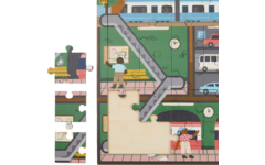 Rolf Puzzels - Puzzel boven en onder de grond - stad