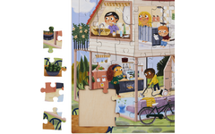 Rolf Connect - Puzzel in en om het huis, 81 stukjes