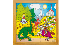 Rolf Puzzels - Puzzel Draak, 30 stukjes