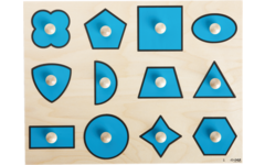 Rolf Puzzels - Inlegplank geometrische vormen