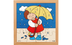 Rolf Puzzels - Puzzel herfst, 16 stukjes