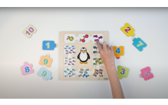 Rolf Puzzels - Reliëf puzzel 10 kleine visjes, 10 stukjes