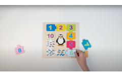 Rolf Puzzels - Reliëf puzzel 10 kleine visjes, 10 stukjes