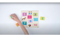 Rolf Puzzels - Reliëf puzzel ontdek het getal, 10 stukjes