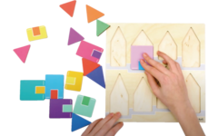 Rolf Puzzels - Reliëfpuzzelserie: ontdek de kleur en grootte, 2 stuk