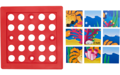 Rolf Puzzels - Puzzelserie zeedieren, kunststof