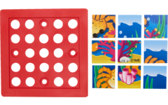 Rolf Puzzels - Puzzelserie zeedieren, kunststof