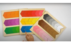 Rolf Puzzels - Puzzelserie Kleurnuance, set van 3 stuks