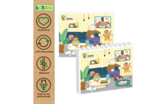 Rolf More - Verticale puzzel woonkamer