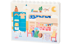 Rolf More - Verticale puzzel Slaapkamer
