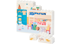 Rolf More - Verticale puzzel Slaapkamer
