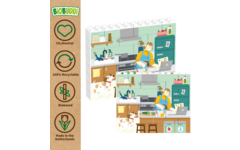 Rolf More - Verticale puzzel Keuken