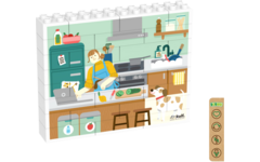 Rolf More - Verticale puzzel Keuken