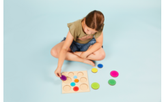 Rolf Puzzels - Reliëfpuzzel ontdek de grootte - bubbels - 10 stukjes